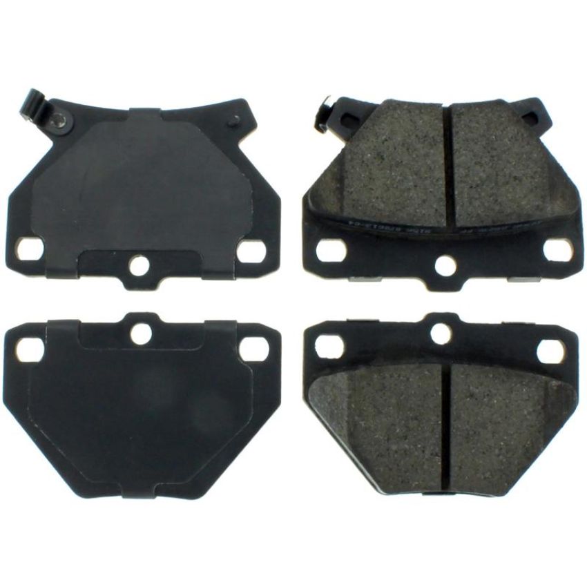 CENTRIC PARTS 105.08230 Posi Quiet Ceramic Brake Pads with Shims and Hardware