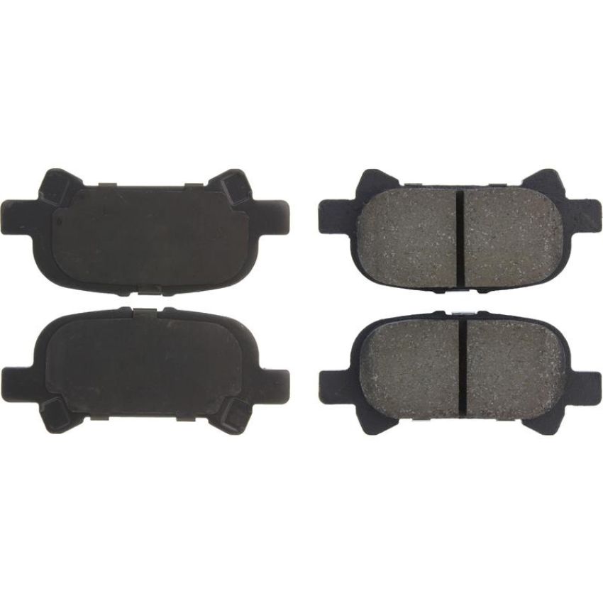 CENTRIC PARTS 105.08280 Posi Quiet Ceramic Brake Pads with Shims and Hardware