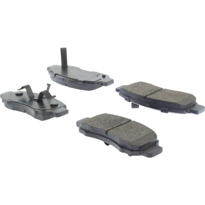 CENTRIC PARTS 105.08320 Posi Quiet Ceramic Brake Pads with Shims and Hardware