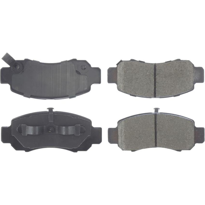 CENTRIC PARTS 105.08320 Posi Quiet Ceramic Brake Pads with Shims and Hardware