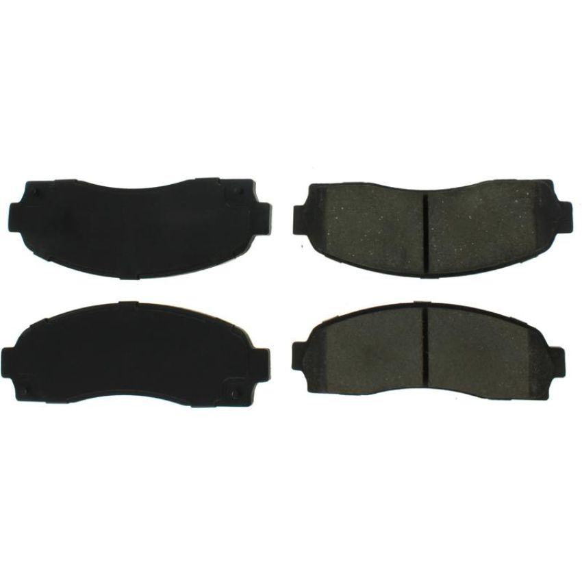 CENTRIC PARTS 105.08331 Posi Quiet Ceramic Brake Pads with Shims and Hardware