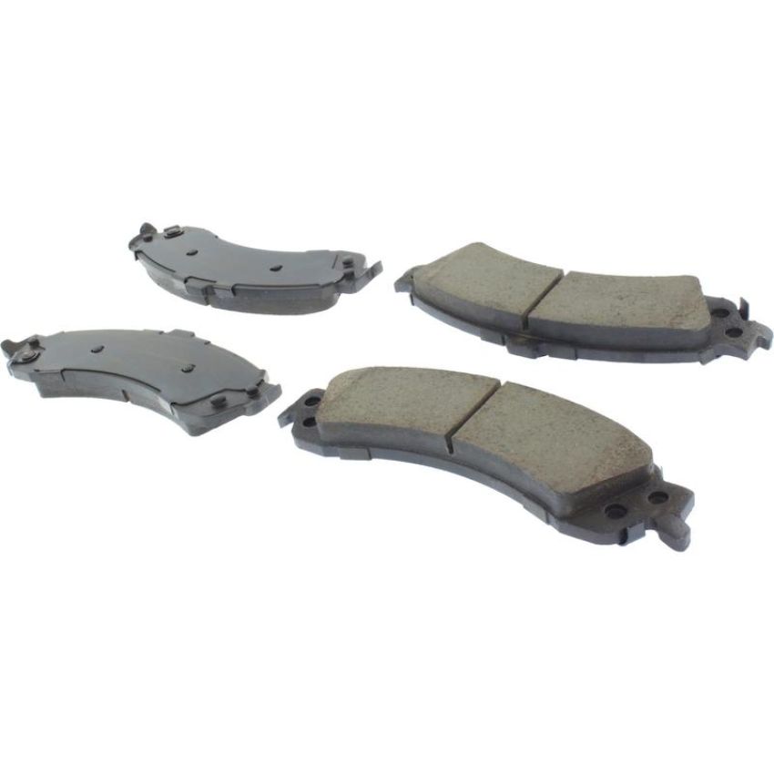 CENTRIC PARTS 105.08340 Posi Quiet Ceramic Brake Pads with Shims and Hardware