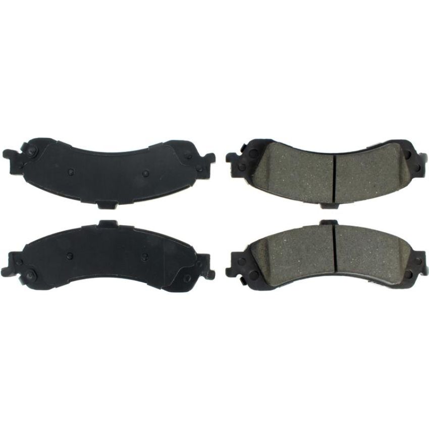 CENTRIC PARTS 105.08340 Posi Quiet Ceramic Brake Pads with Shims and Hardware