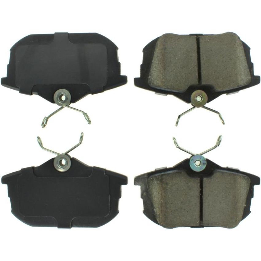 CENTRIC PARTS 105.08380 Posi Quiet Ceramic Brake Pads with Shims