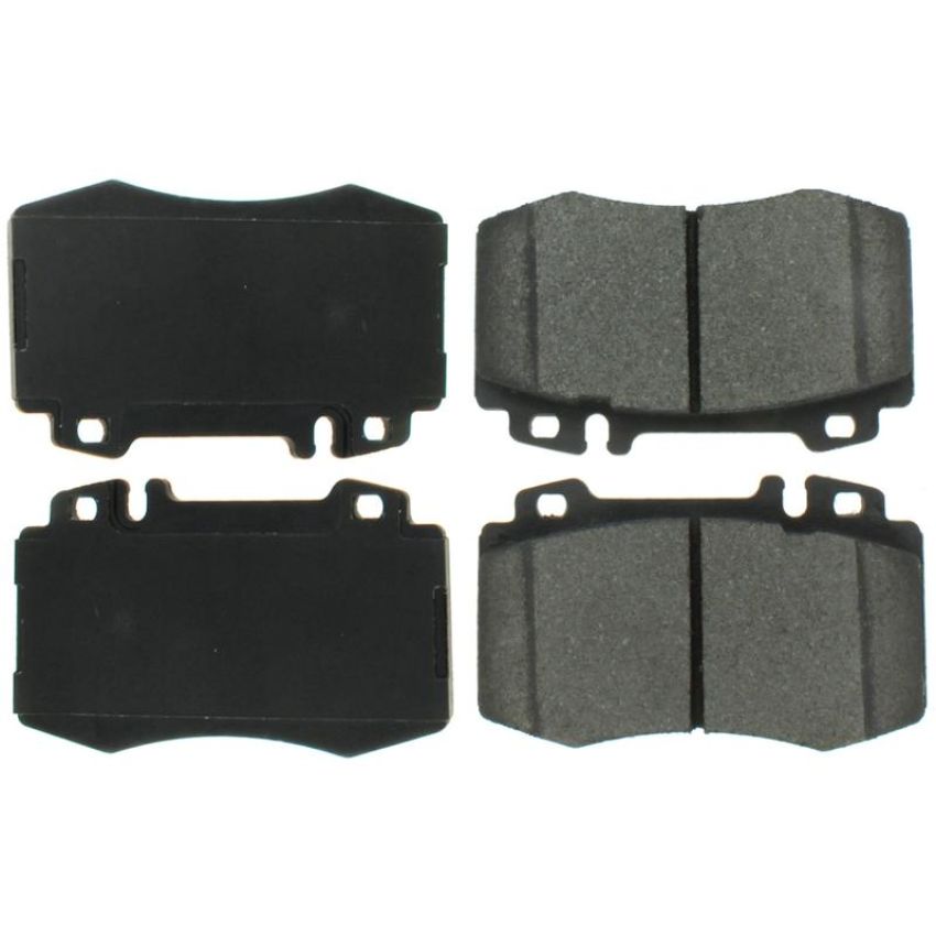 CENTRIC PARTS 105.08472 Posi Quiet Ceramic Brake Pads with Shims and Hardware