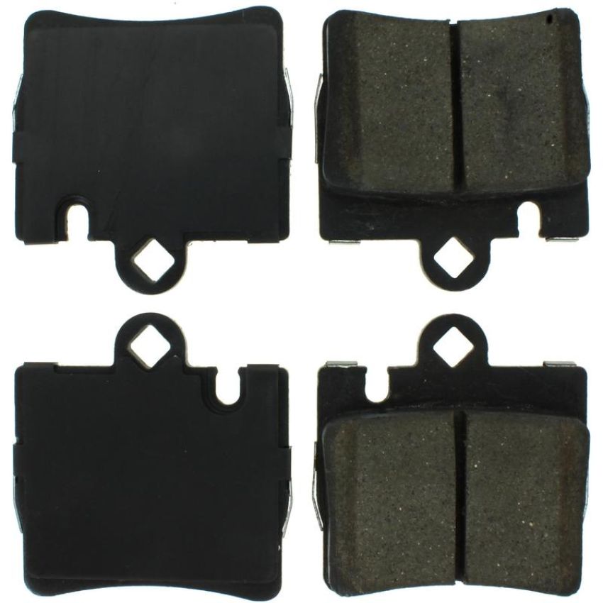 CENTRIC PARTS 105.08480 Posi Quiet Ceramic Brake Pads with Shims and Hardware