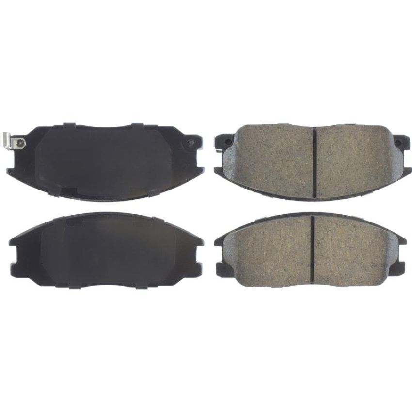 CENTRIC PARTS 105.08640 Posi Quiet Ceramic Brake Pads with Shims and Hardware