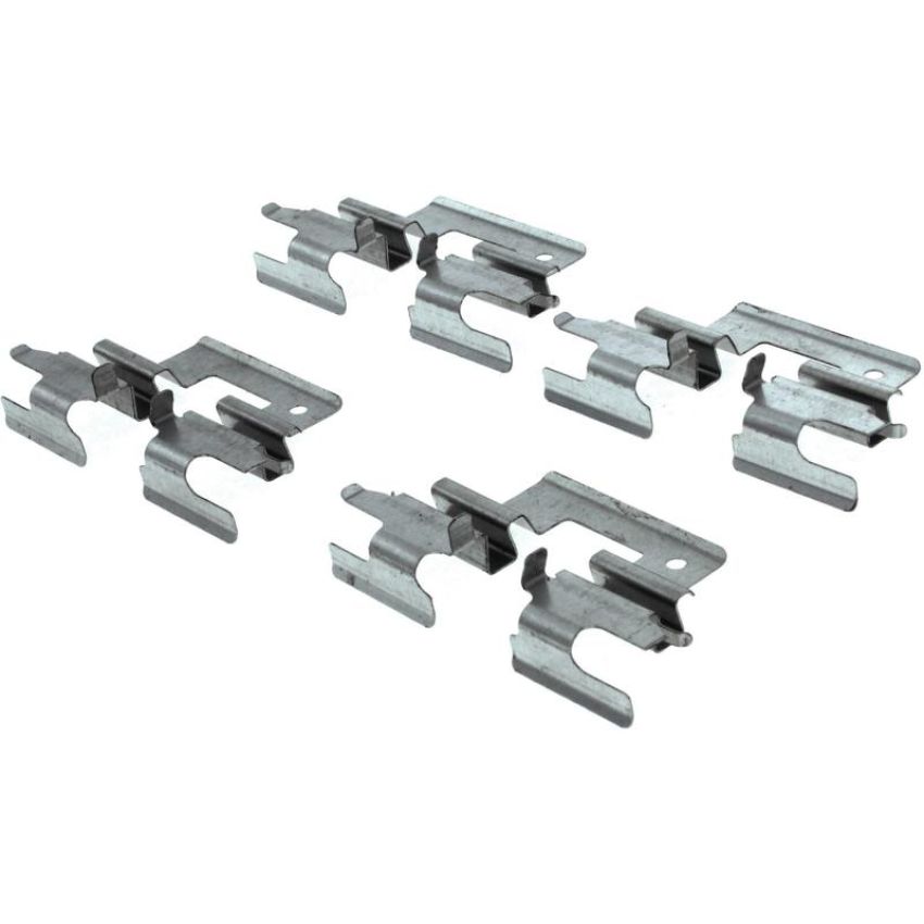 CENTRIC PARTS 105.08650 Posi Quiet Ceramic Brake Pads with Shims and Hardware