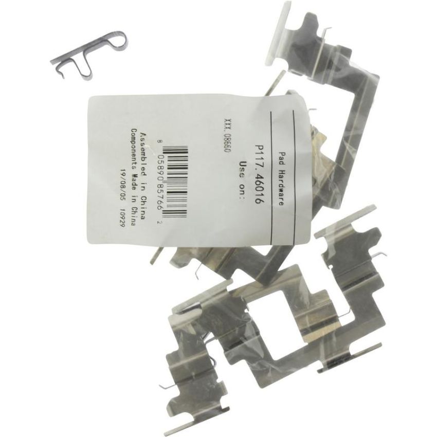 CENTRIC PARTS 105.08661 Posi Quiet Ceramic Brake Pads with Shims and Hardware