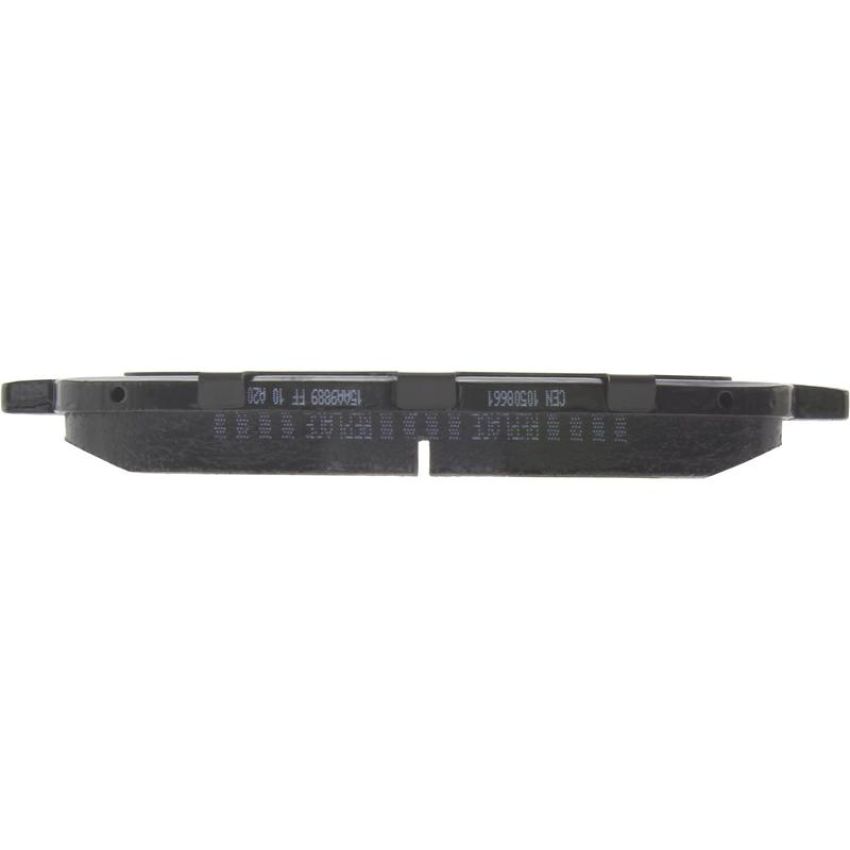 CENTRIC PARTS 105.08661 Posi Quiet Ceramic Brake Pads with Shims and Hardware