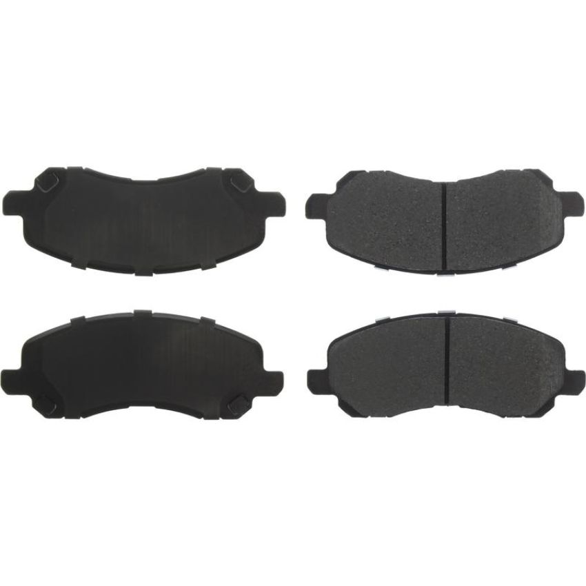 CENTRIC PARTS 105.08661 Posi Quiet Ceramic Brake Pads with Shims and Hardware