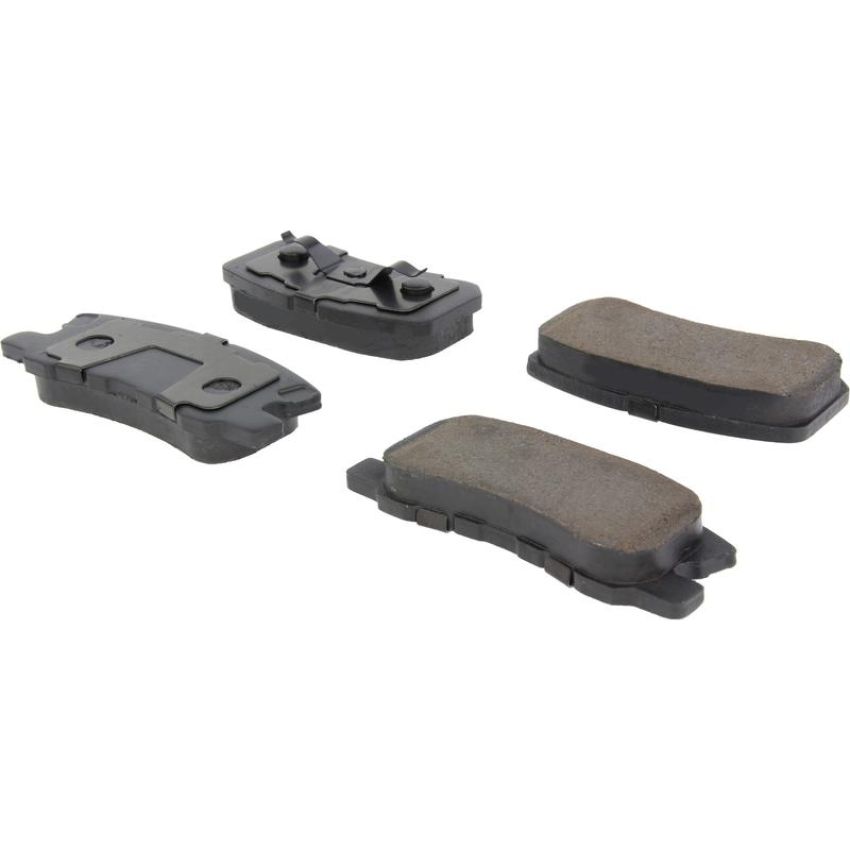 CENTRIC PARTS 105.08680 Posi Quiet Ceramic Brake Pads with Shims and Hardware