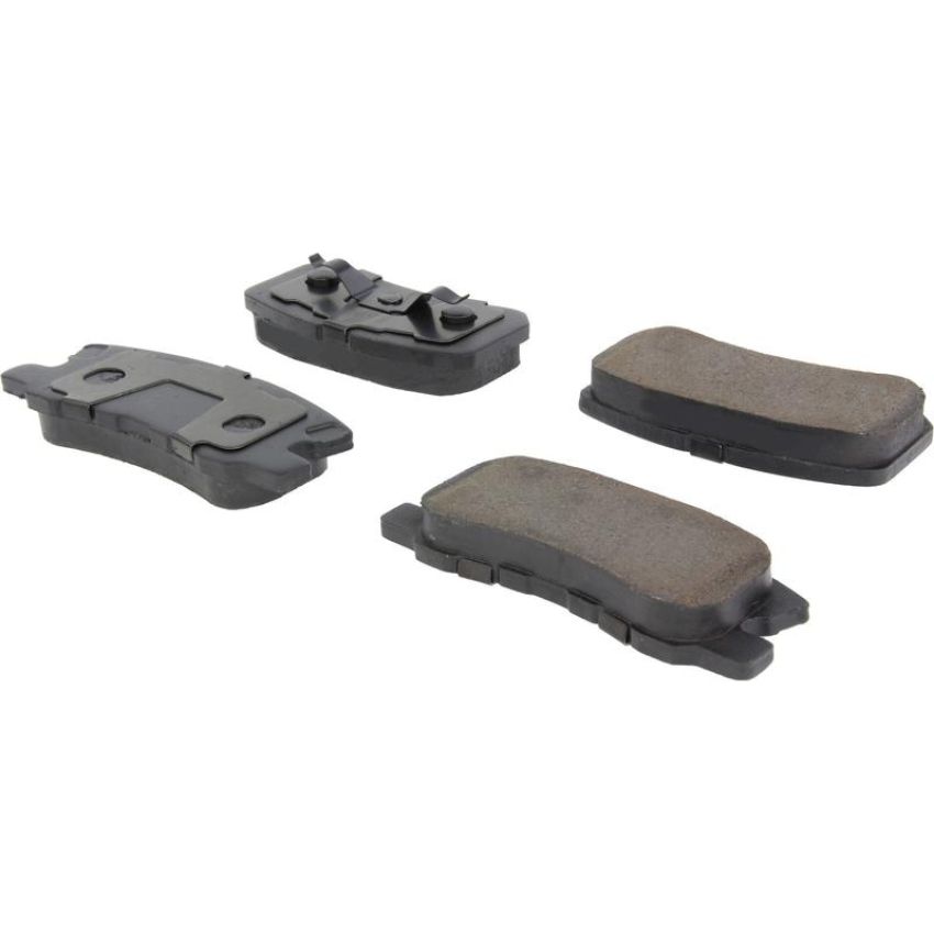 CENTRIC PARTS 105.08680 Posi Quiet Ceramic Brake Pads with Shims and Hardware