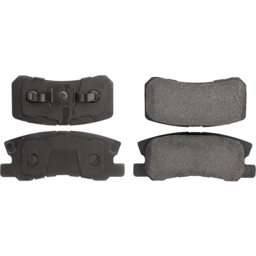 CENTRIC PARTS 105.08680 Posi Quiet Ceramic Brake Pads with Shims and Hardware