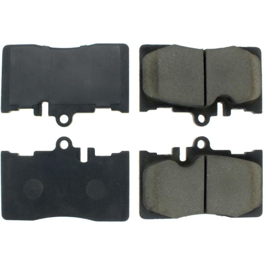 CENTRIC PARTS 105.08700 Posi Quiet Ceramic Brake Pads with Shims and Hardware