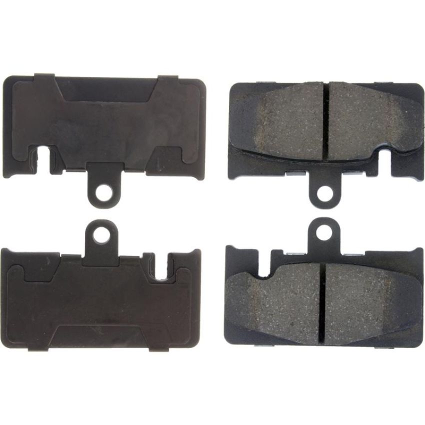 CENTRIC PARTS 105.08710 Posi Quiet Ceramic Brake Pads with Shims and Hardware