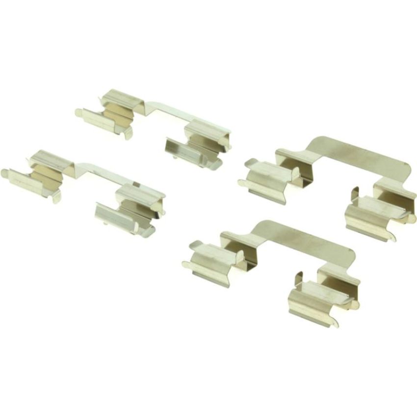 CENTRIC PARTS 105.08720 Posi Quiet Ceramic Brake Pads with Shims and Hardware
