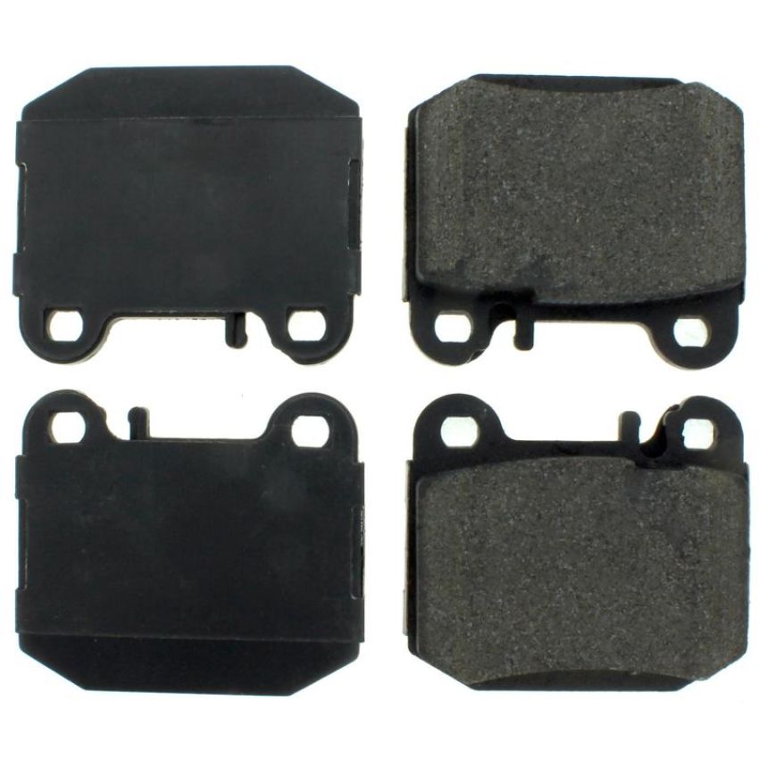 CENTRIC PARTS 105.08740 Posi Quiet Ceramic Brake Pads with Shims and Hardware