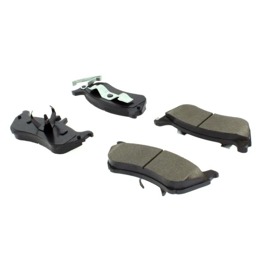 CENTRIC PARTS 105.08750 Posi Quiet Ceramic Brake Pads with Shims and Hardware