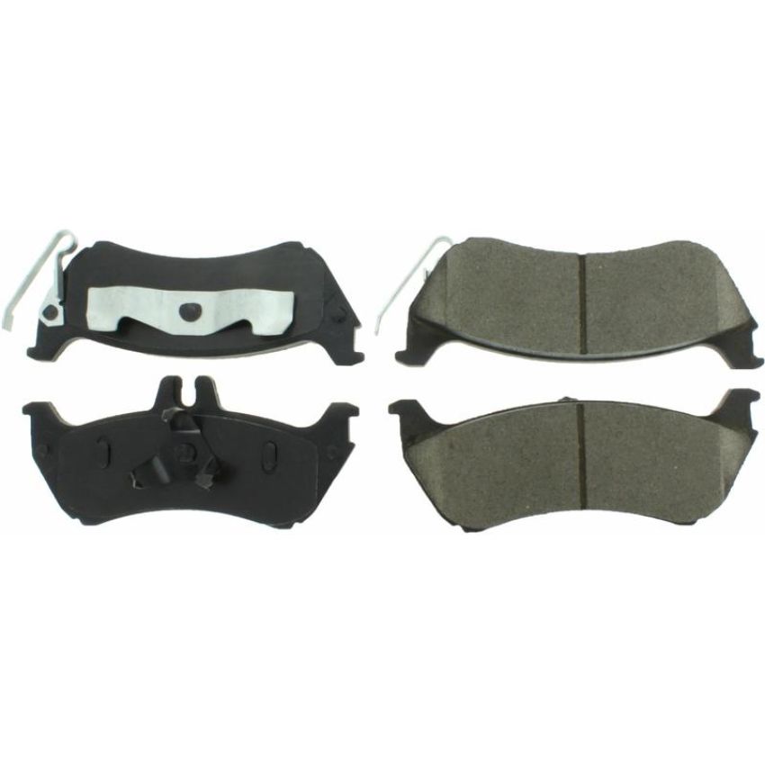 CENTRIC PARTS 105.08750 Posi Quiet Ceramic Brake Pads with Shims and Hardware