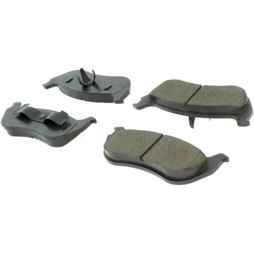 CENTRIC PARTS 105.08810 Posi Quiet Ceramic Brake Pads with Shims and Hardware