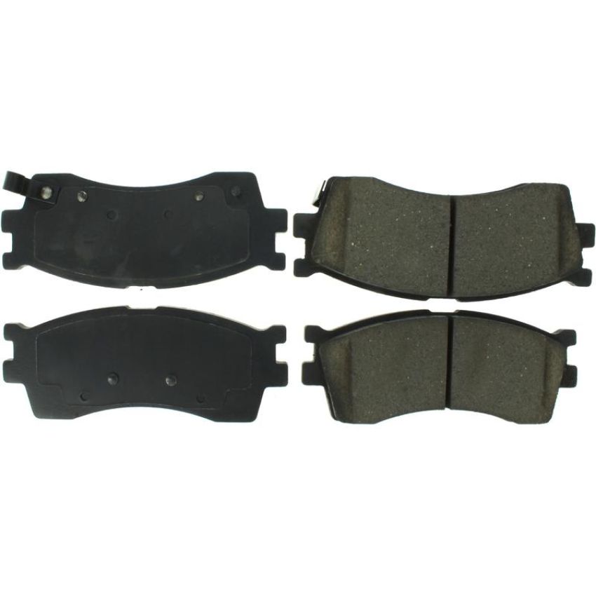 CENTRIC PARTS 105.08890 Posi Quiet Ceramic Brake Pads with Shims and Hardware