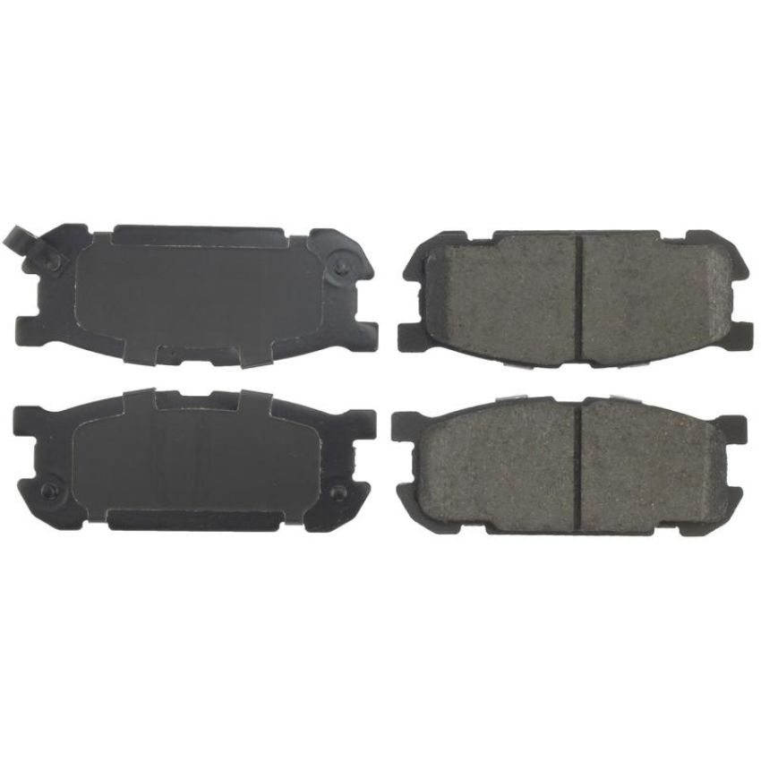 CENTRIC PARTS 105.08910 Posi Quiet Ceramic Brake Pads with Shims and Hardware
