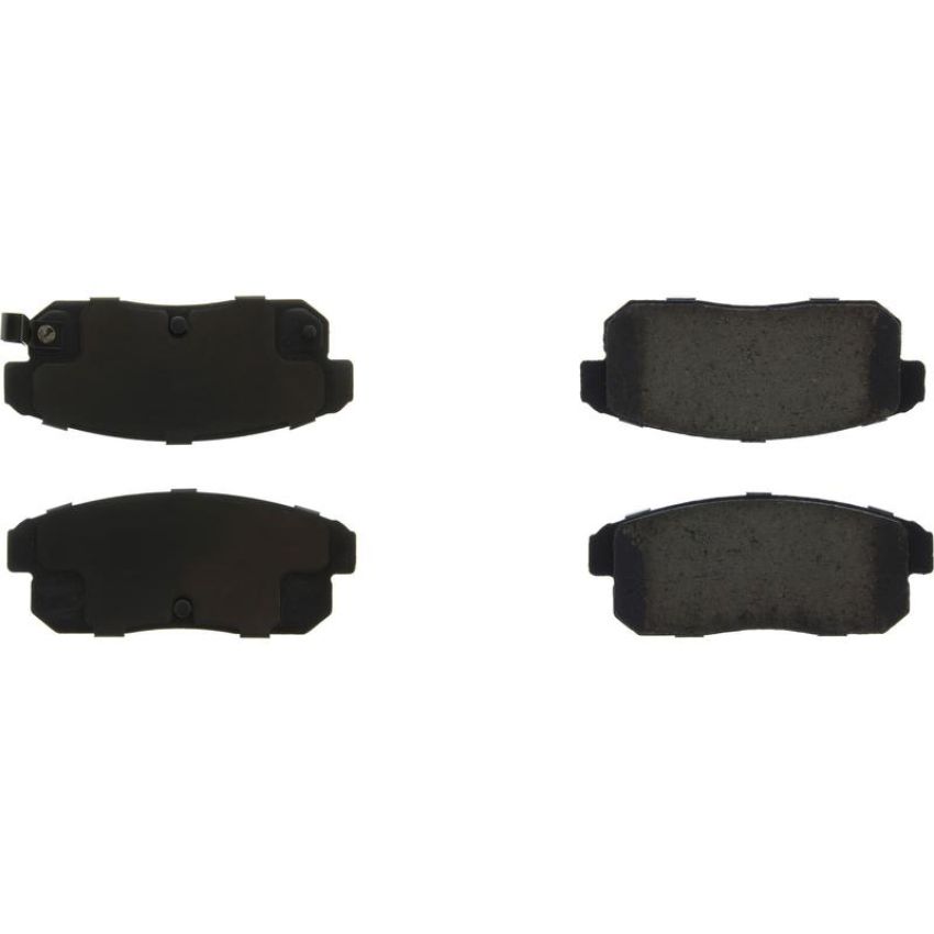 CENTRIC PARTS 105.09000 Posi Quiet Ceramic Brake Pads with Shims and Hardware