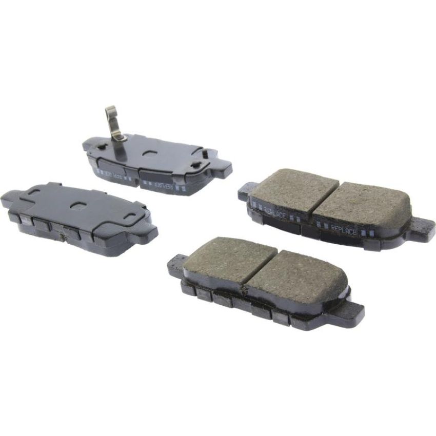 CENTRIC PARTS 105.09051 Posi Quiet Ceramic Brake Pads with Shims and Hardware