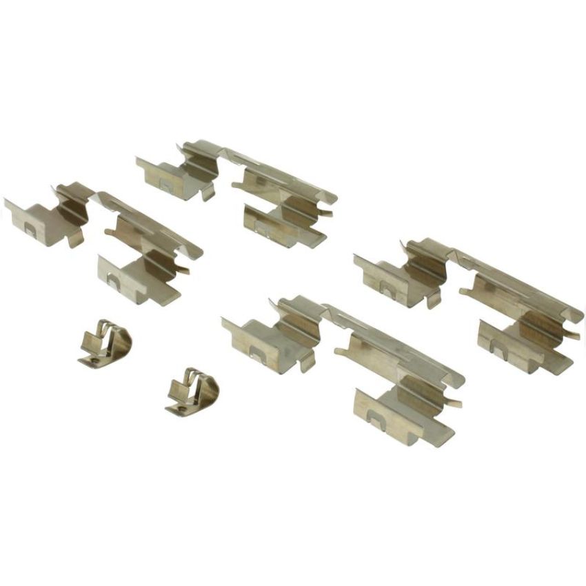 CENTRIC PARTS 105.09080 Posi Quiet Ceramic Brake Pads with Shims and Hardware