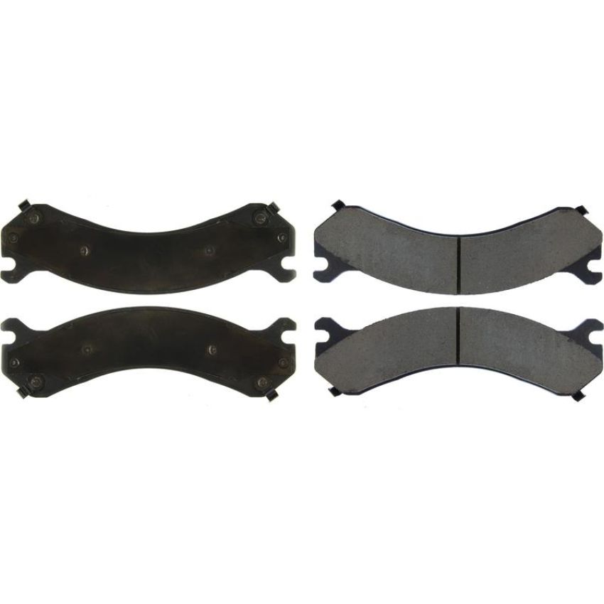 CENTRIC PARTS 105.09090 Posi Quiet Ceramic Brake Pads with Shims and Hardware
