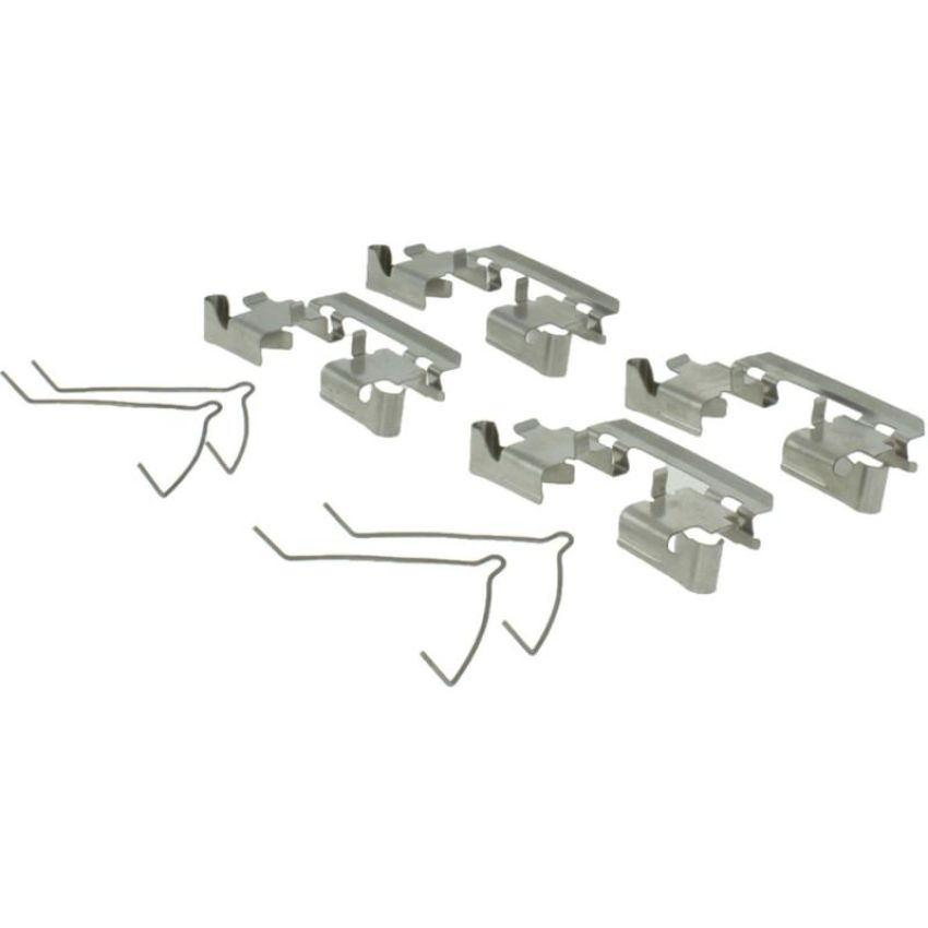CENTRIC PARTS 105.09143 Posi Quiet Ceramic Brake Pads with Shims and Hardware