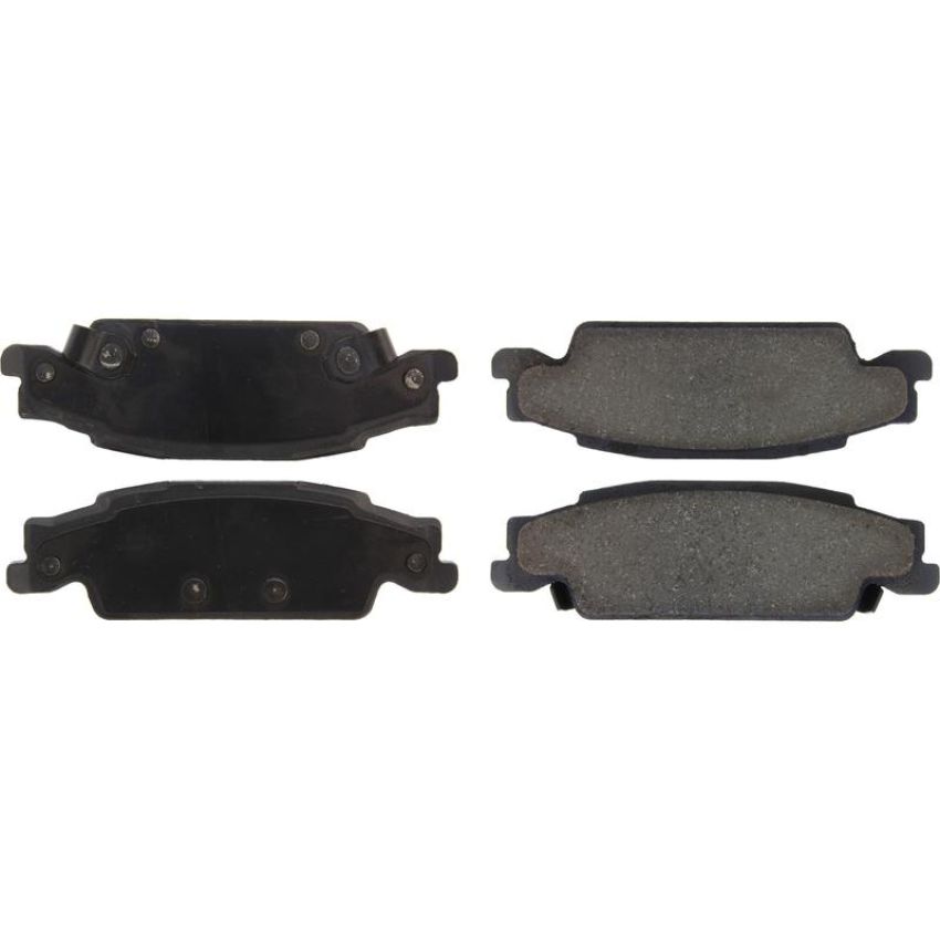 CENTRIC PARTS 105.09220 Posi Quiet Ceramic Brake Pads with Shims and Hardware