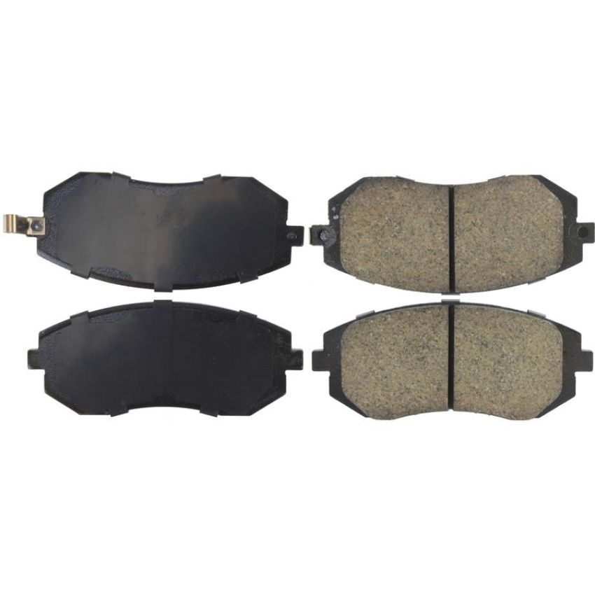 CENTRIC PARTS 105.09290 Posi Quiet Ceramic Brake Pads with Shims and Hardware