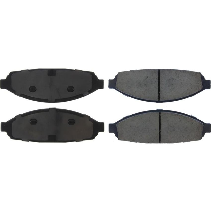 CENTRIC PARTS 105.09310 Posi Quiet Ceramic Brake Pads with Shims and Hardware
