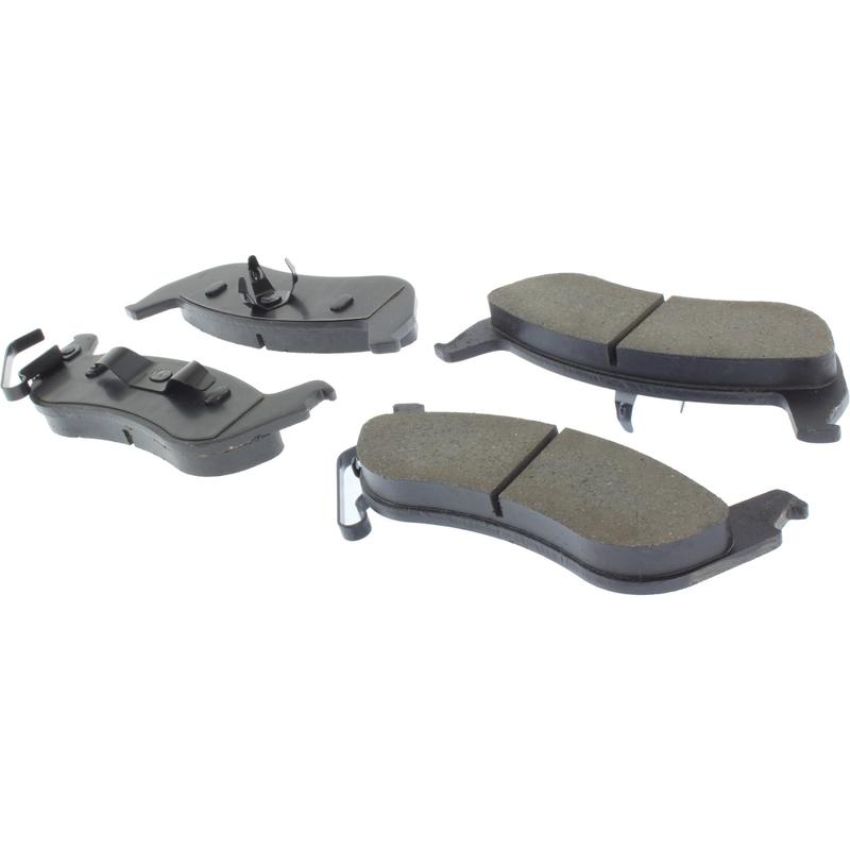 CENTRIC PARTS 105.09320 Posi Quiet Ceramic Brake Pads with Shims and Hardware