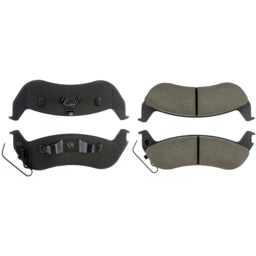 CENTRIC PARTS 105.09320 Posi Quiet Ceramic Brake Pads with Shims and Hardware