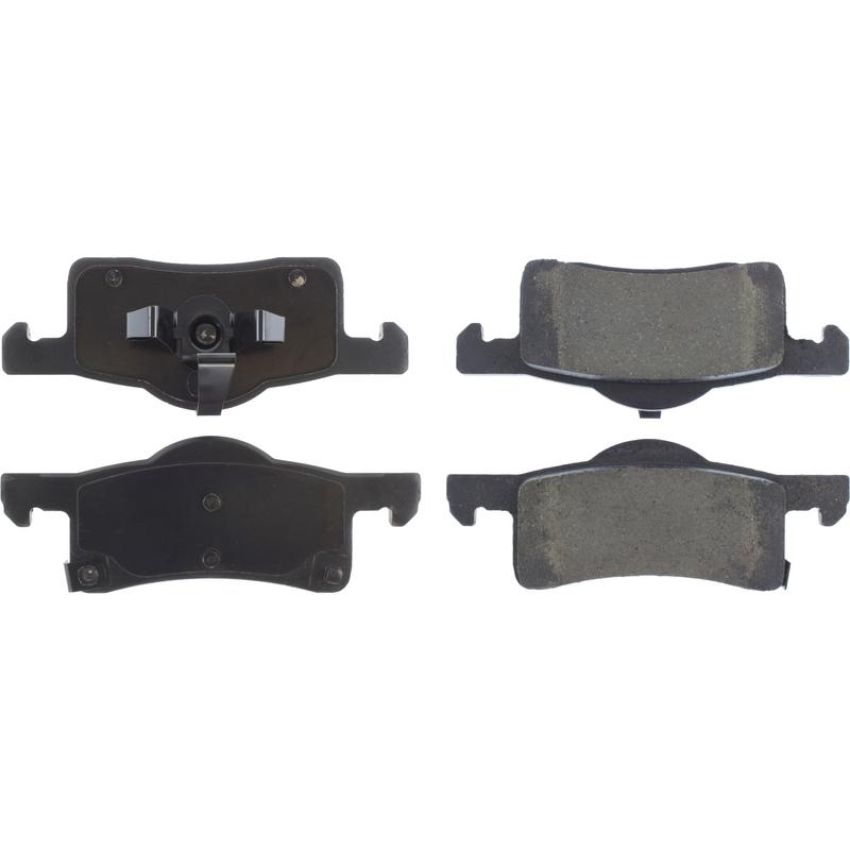 CENTRIC PARTS 105.09350 Posi Quiet Ceramic Brake Pads with Shims and Hardware