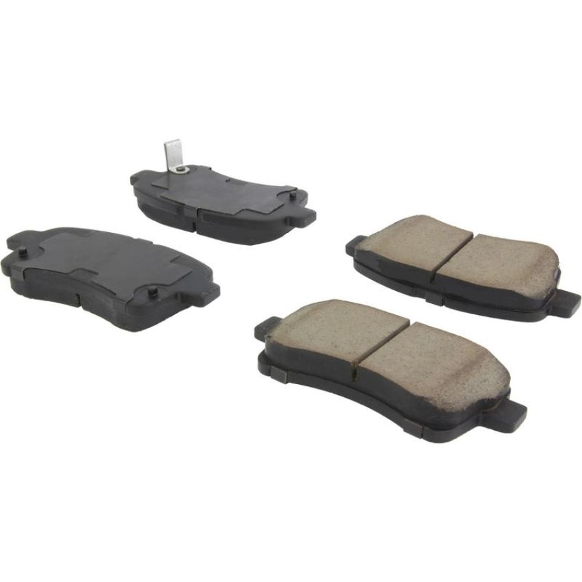 CENTRIC PARTS 105.09370 Posi Quiet Ceramic Brake Pads with Shims and Hardware