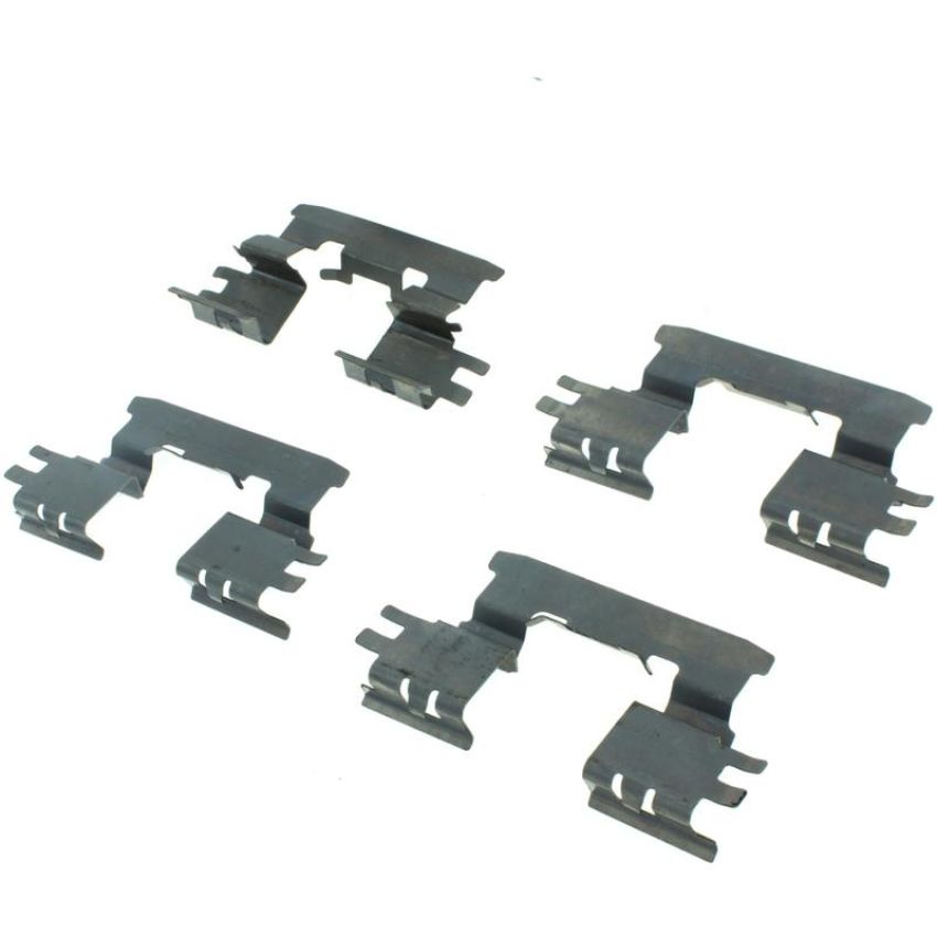 CENTRIC PARTS 105.09370 Posi Quiet Ceramic Brake Pads with Shims and Hardware