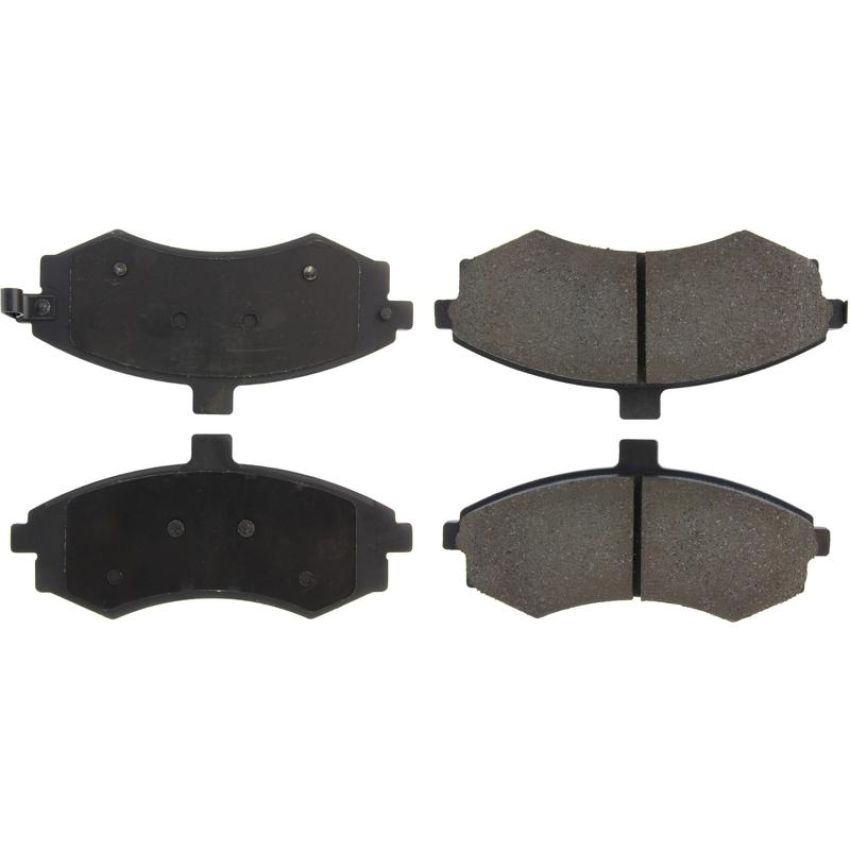 CENTRIC PARTS 105.09410 Posi Quiet Ceramic Brake Pads with Shims and Hardware