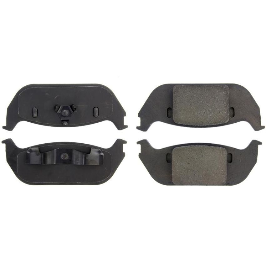 CENTRIC PARTS 105.09520 Posi Quiet Ceramic Brake Pads with Shims and Hardware