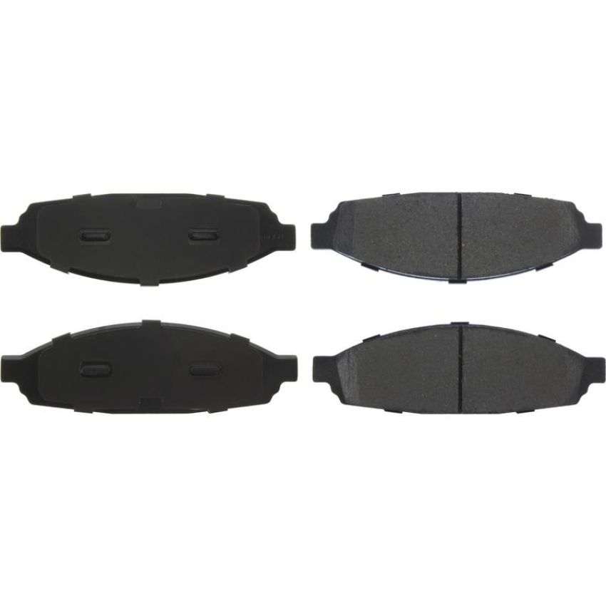 CENTRIC PARTS 105.09530 Posi Quiet Ceramic Brake Pads with Shims and Hardware