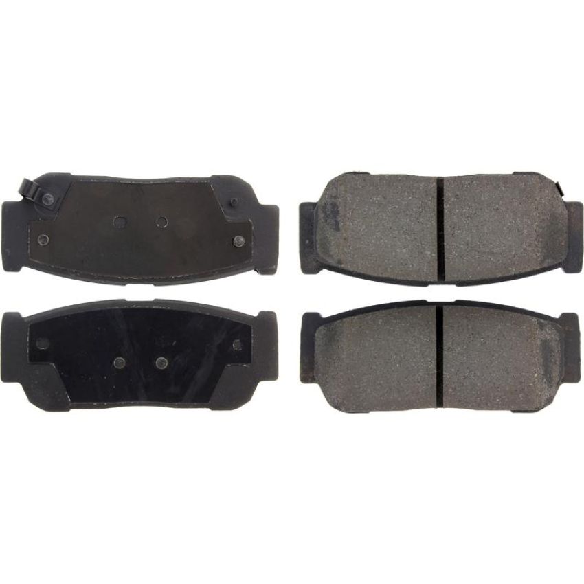 CENTRIC PARTS 105.09540 Posi Quiet Ceramic Brake Pads with Shims and Hardware