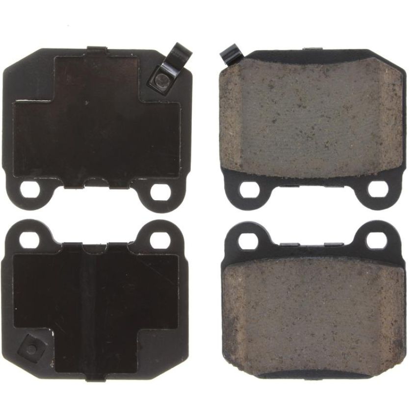 CENTRIC PARTS 105.09610 Posi Quiet Ceramic Brake Pads with Shims and Hardware