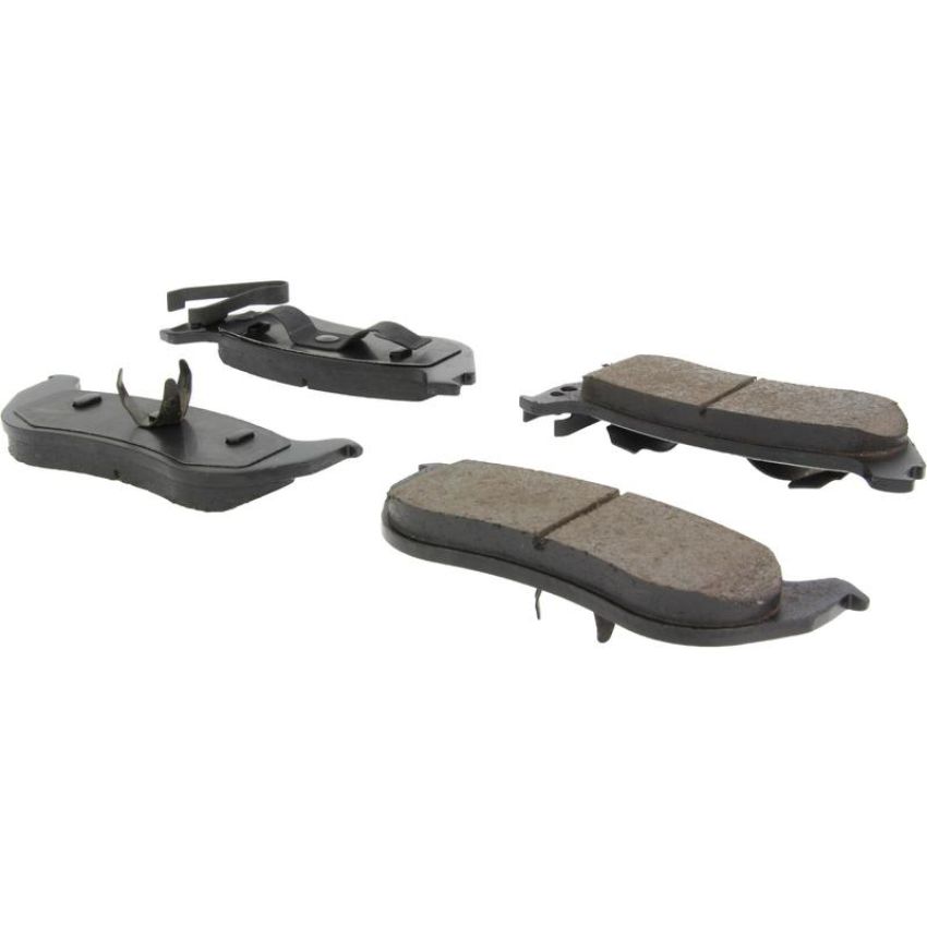 CENTRIC PARTS 105.09641 Posi Quiet Ceramic Brake Pads with Shims and Hardware