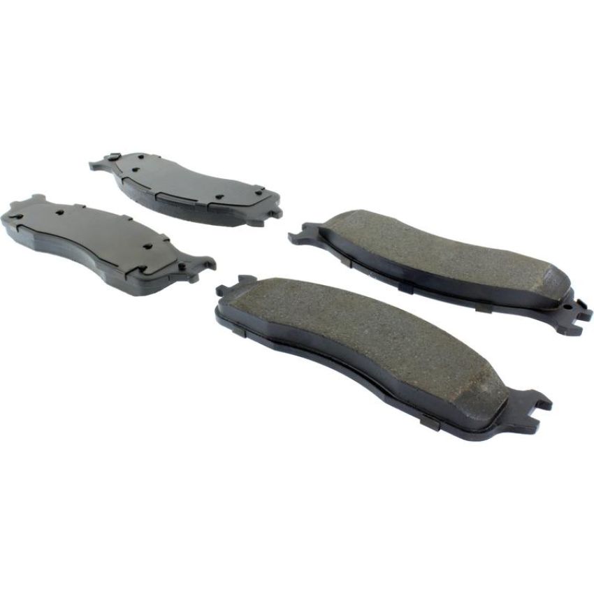 CENTRIC PARTS 105.09650 Posi Quiet Ceramic Brake Pads with Shims and Hardware