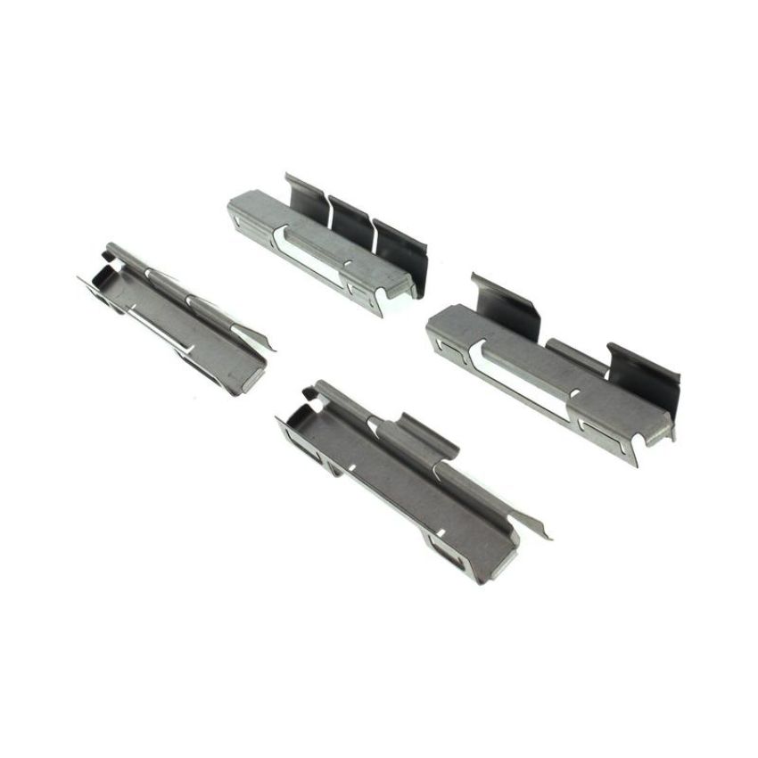 CENTRIC PARTS 105.09650 Posi Quiet Ceramic Brake Pads with Shims and Hardware