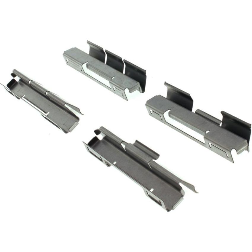 CENTRIC PARTS 105.09650 Posi Quiet Ceramic Brake Pads with Shims and Hardware