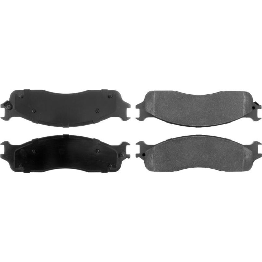 CENTRIC PARTS 105.09650 Posi Quiet Ceramic Brake Pads with Shims and Hardware